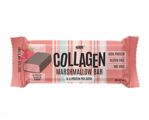 NOWAY Collagen Protein Bar [Strawberry Marshmallow]